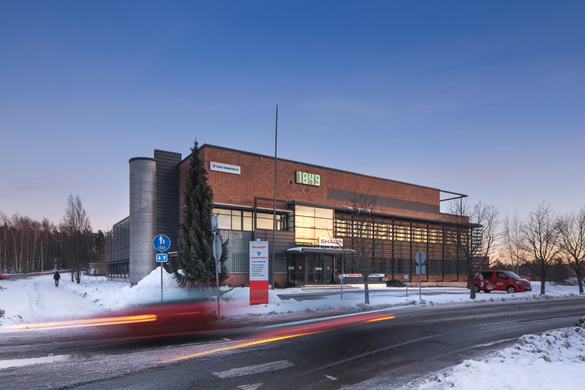 Tutkimus- ja tuotekehityslaitos VitaCity Biolinjan puolelta.