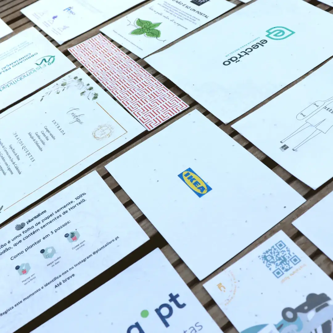 Papel de semente Personalizado