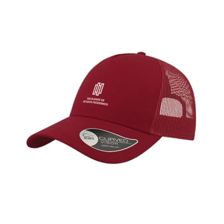 Boné trucker premium de 5 painéis 180 gr Atlantis Rapper Cotton
