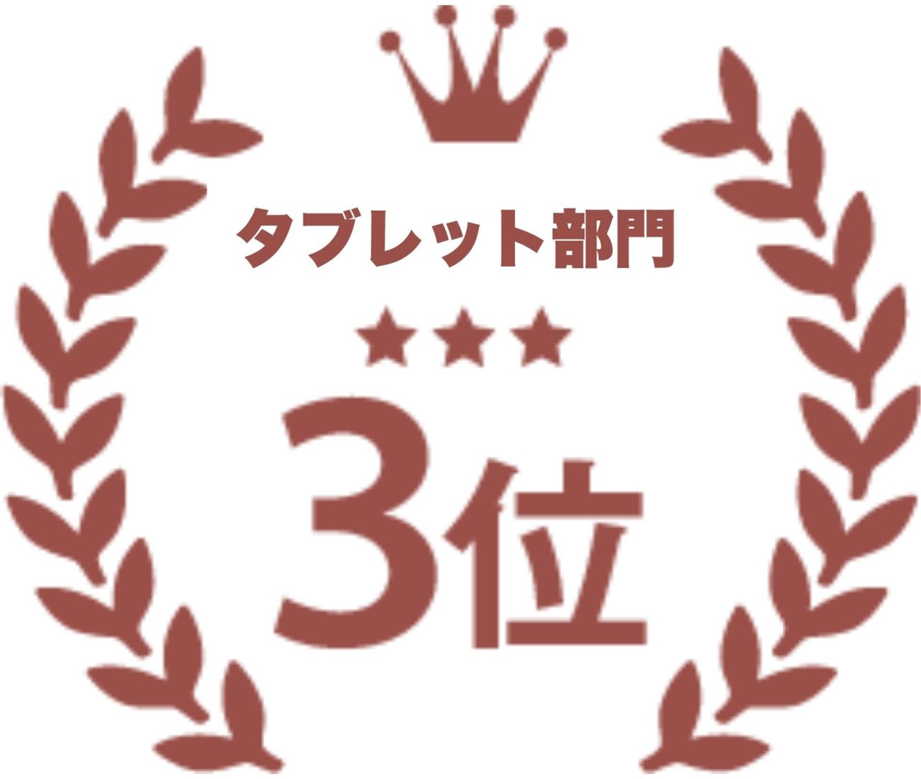 タブレット部門No3