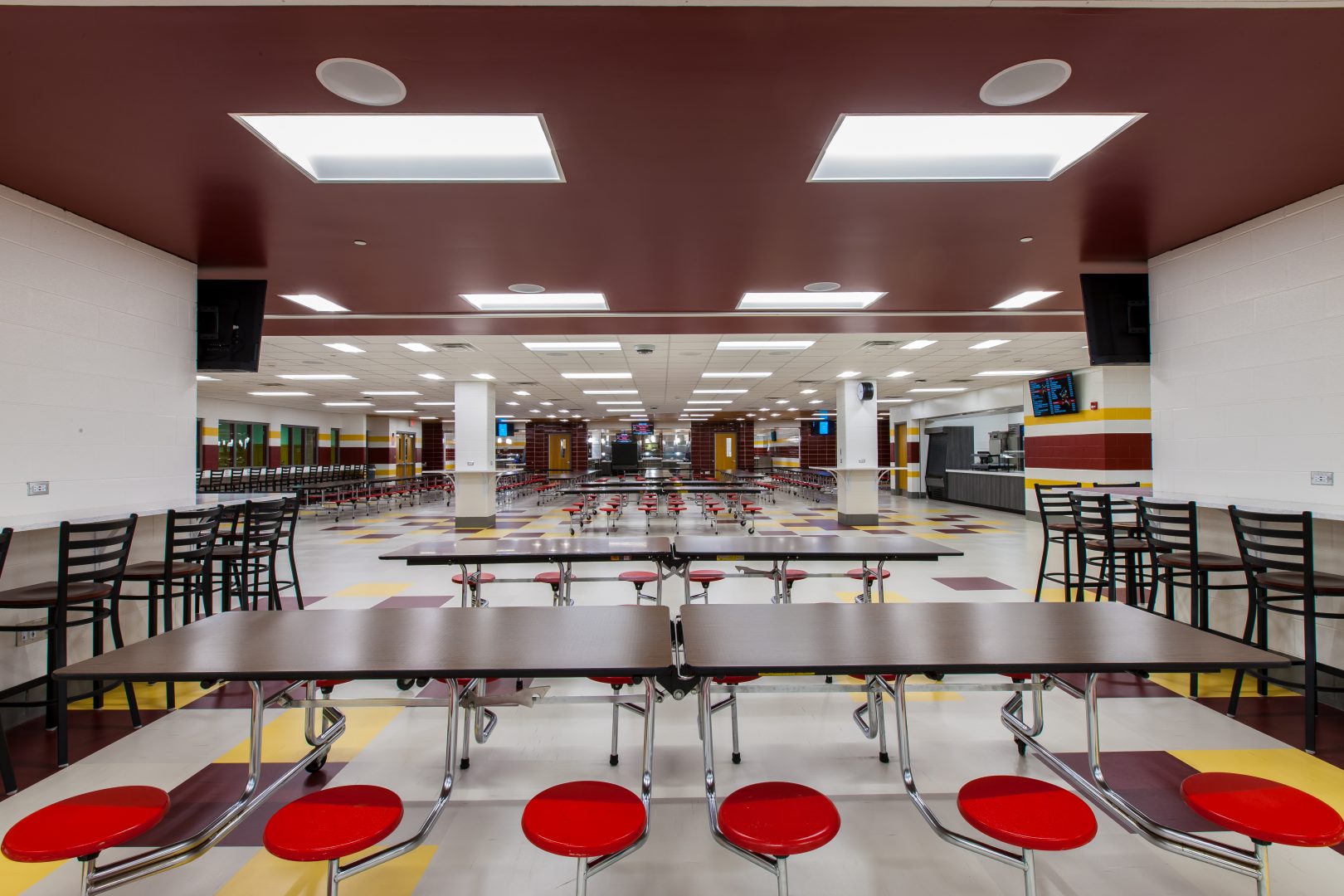 high school cafeteria