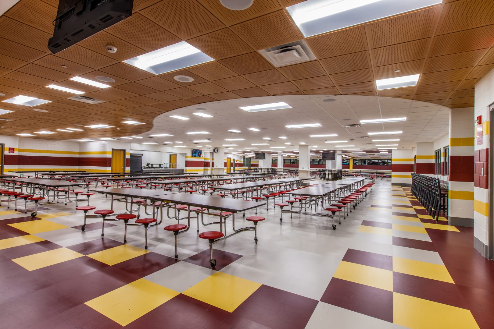 high school cafeteria