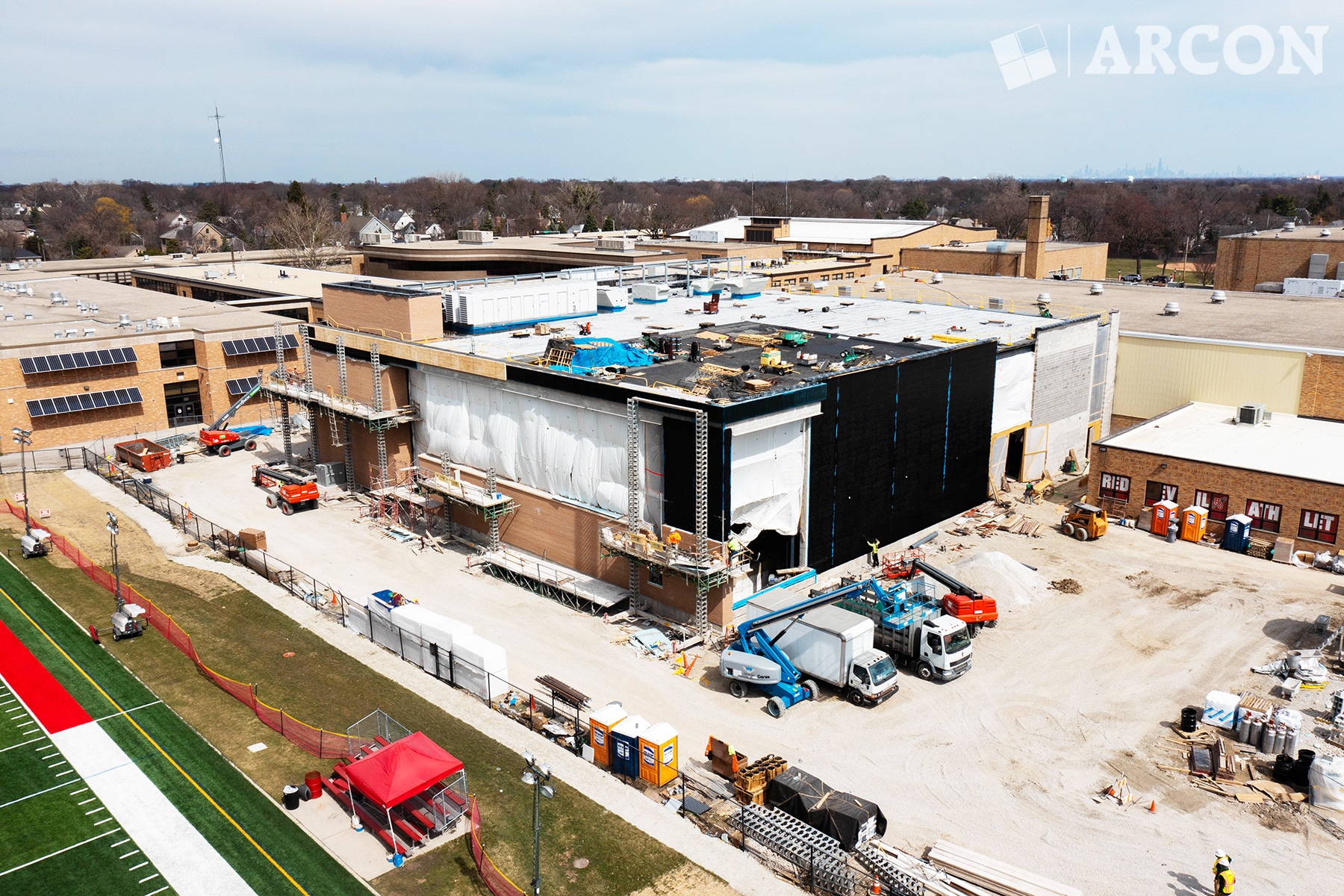 Hinsdale Central HS Progress ARCON