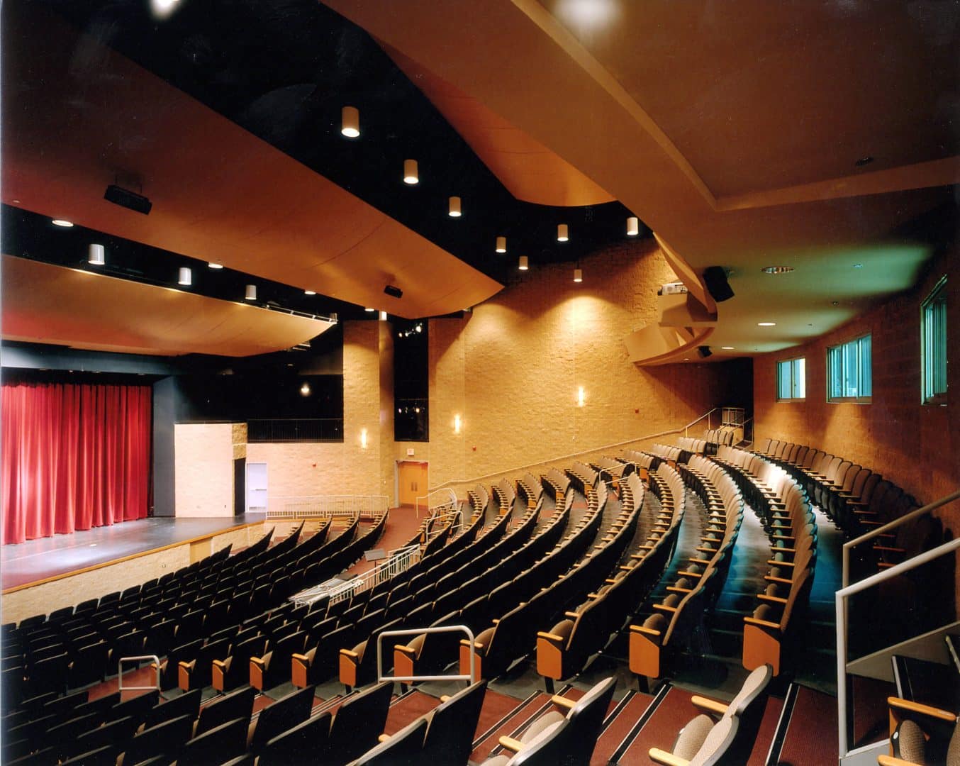 school auditorium seating layout plan