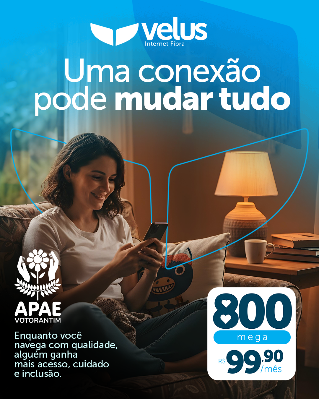 Campanha Velus + APAE de Votorantim — peça 3