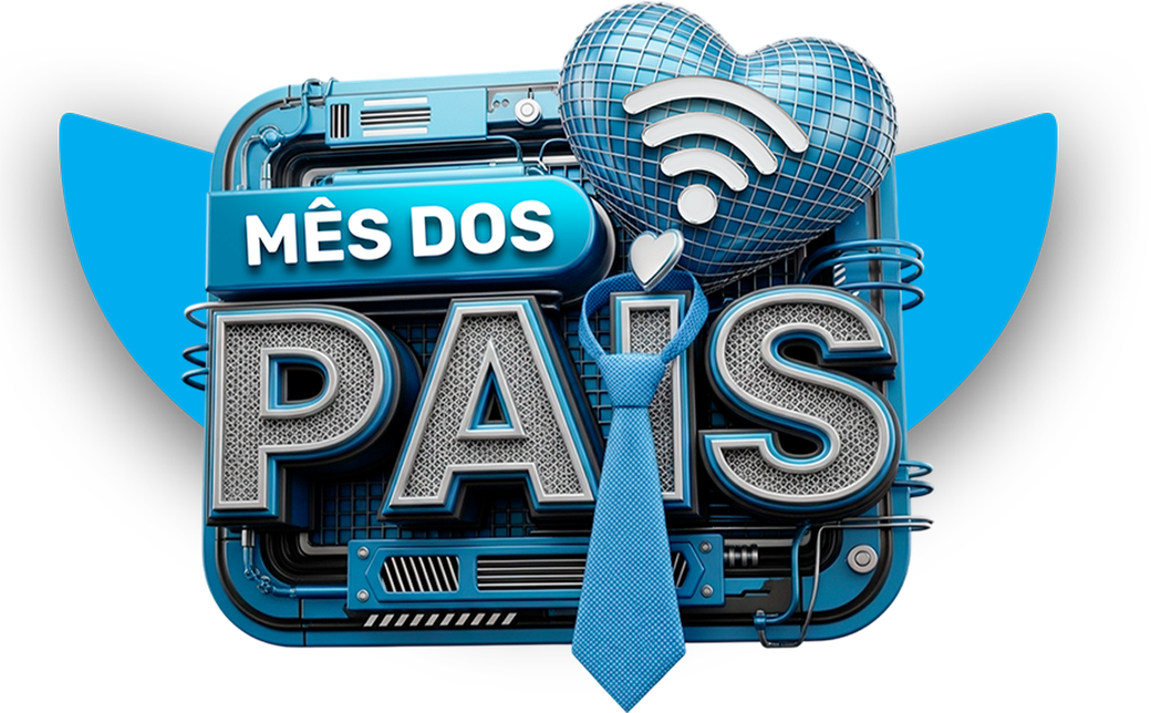 Mês dos Pais Velus — 750 Mega por R$ 79,90 por mês