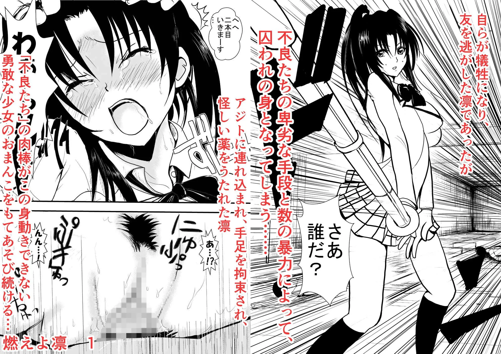 燃えよ凛 総集編 全裸版 サンプル画像2