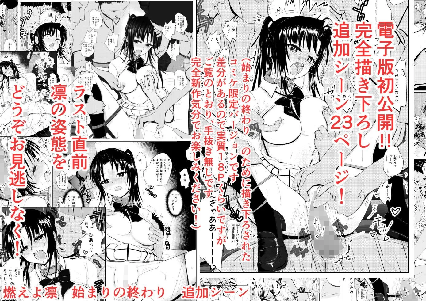 燃えよ凛 総集編 制服版特別豪華バージョン サンプル画像10