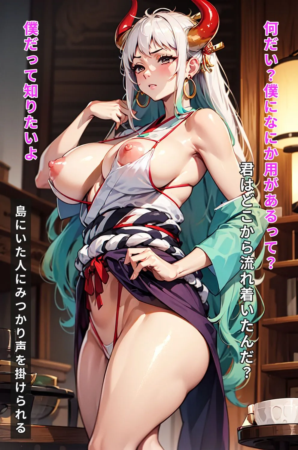 エッチなヤ〇トと鬼ハメ島 サンプル画像4