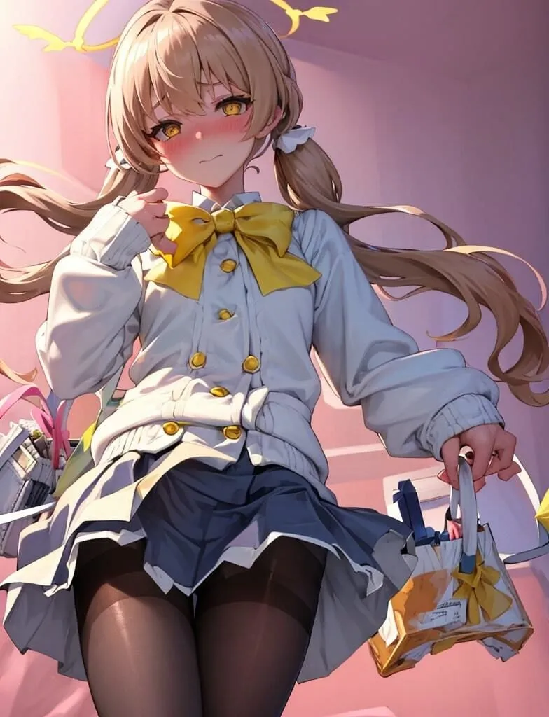 パパ活ヒフミちゃん レアグッズのためにモモトークで大人で募集かけちゃいます! サンプル画像10