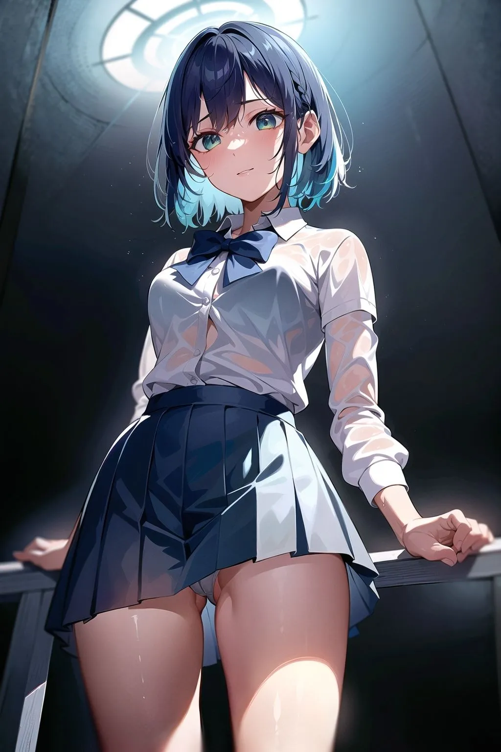 推しの子 あかねの濡れ濡れ制服セックス サンプル画像1