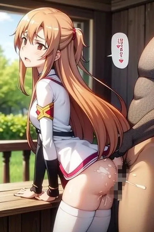 中出しオンライン・ア◯ナ編 サンプル画像8
