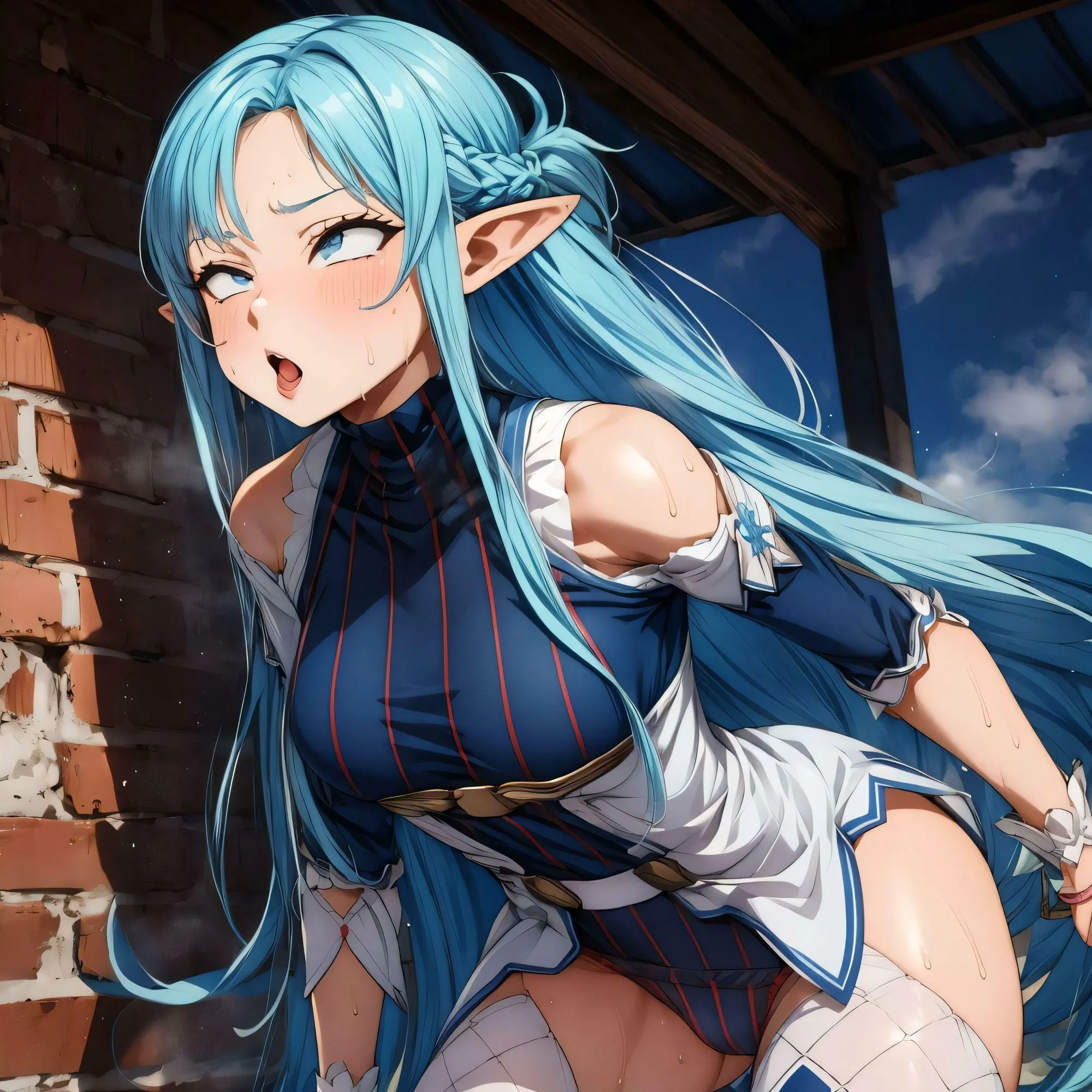 ソードパンツオンライン ア○ナの私生活 サンプル画像5