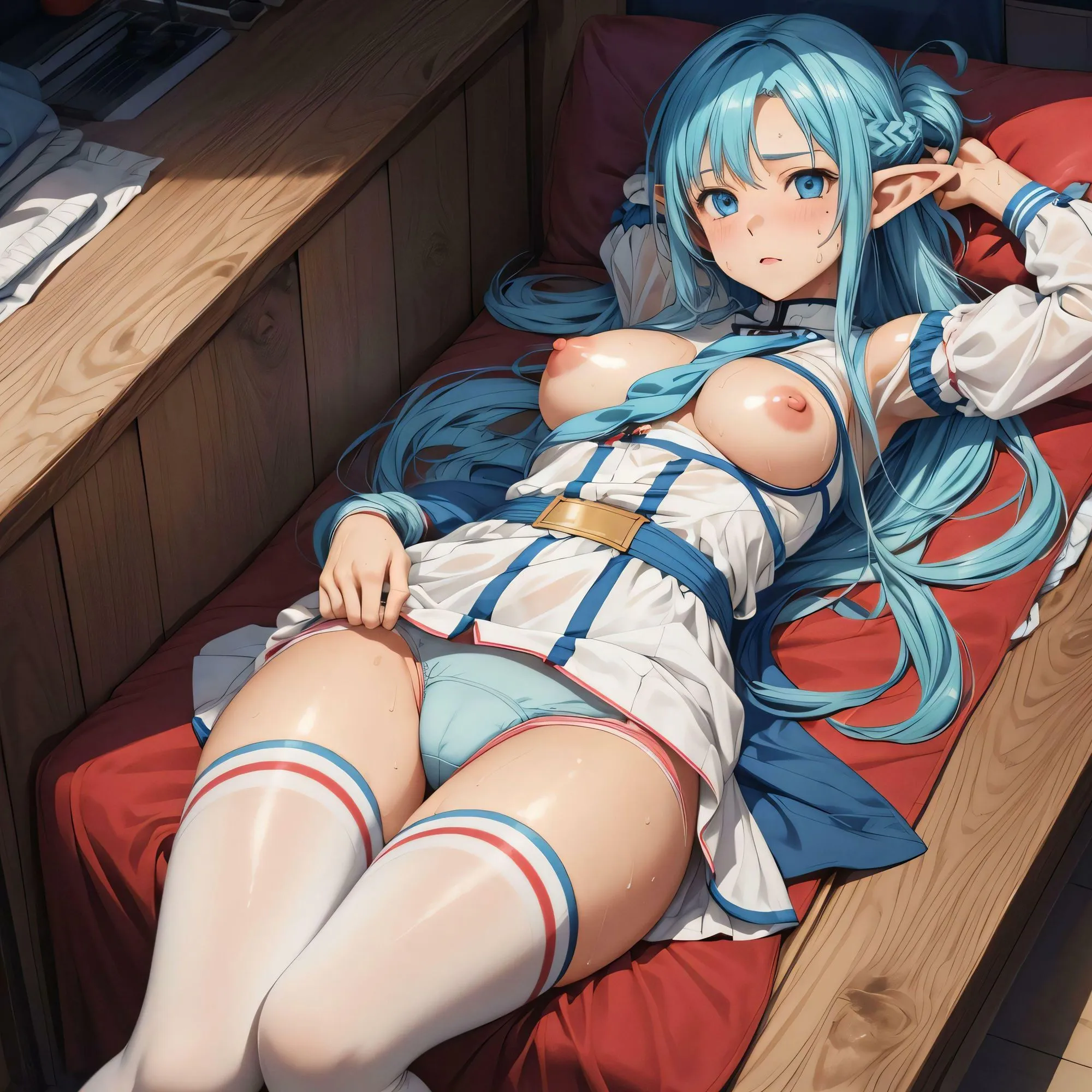 ソードパンツオンライン ア○ナの私生活 サンプル画像7
