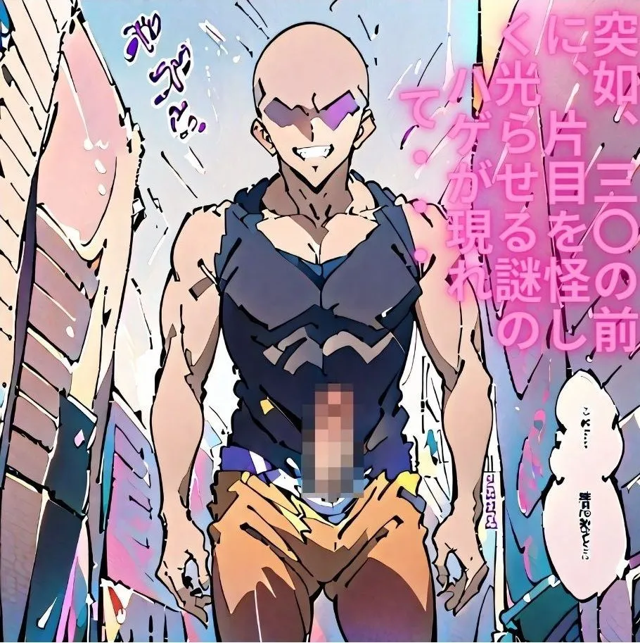 ハゲギ〇ス!! STAGE 1 ギ〇スで洗脳した三〇を 犯して犯して犯しつくす イラスト集 サンプル画像2