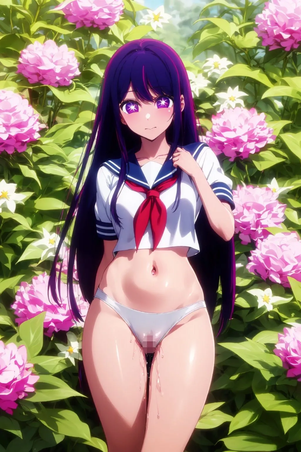 推しの子 伝説的アイドル B小町の星野アイ 衝撃のヘアヌード写真集 サンプル画像4