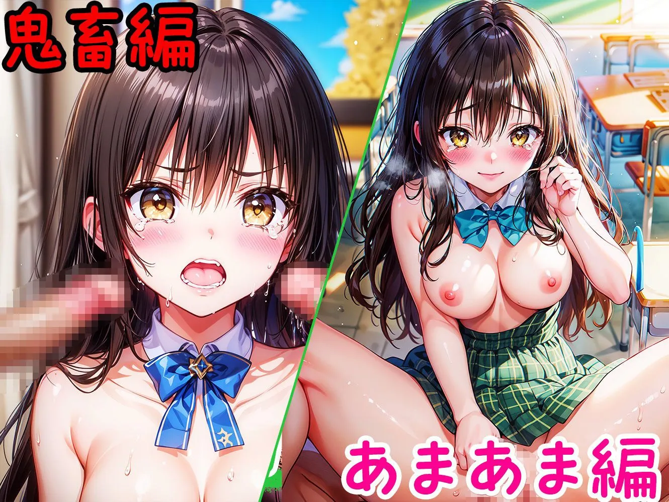 とらぶる総集編-人気の6作品から1000P厳選した鬼畜編と甘々編!- サンプル画像5