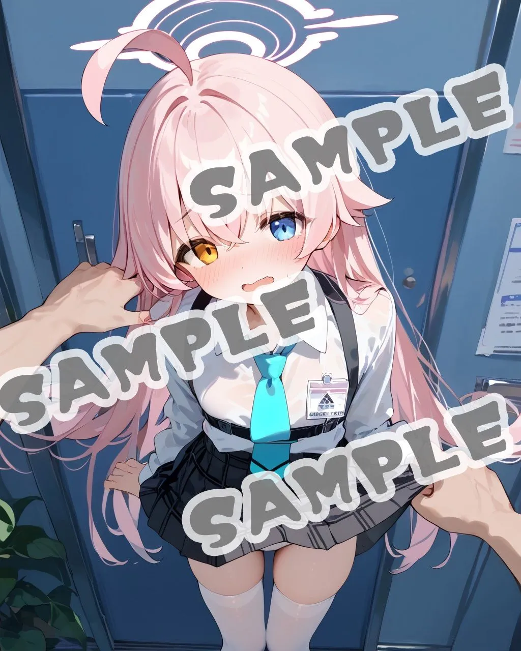 ブ◯アカの小◯遊ホシノがえちえちなことをする本 サンプル画像2