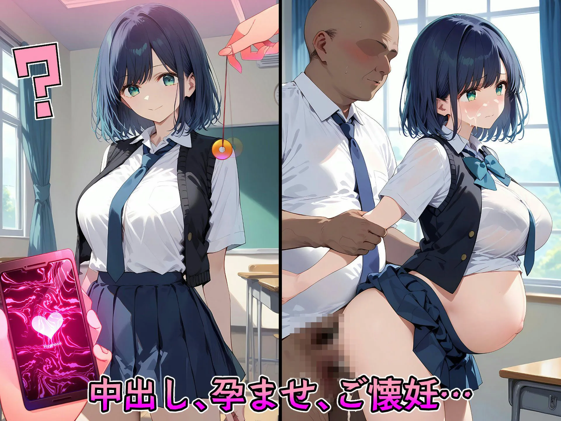 催●中出し孕ませ妊娠アイドル 星〇アイ 星〇ルビー 有〇かな 斉〇ミヤコ 黒〇あかね サンプル画像9