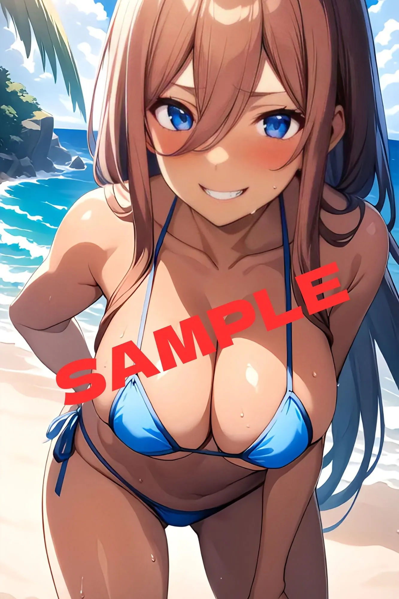 中野◯玖 真夏の日焼けSEX サンプル画像3