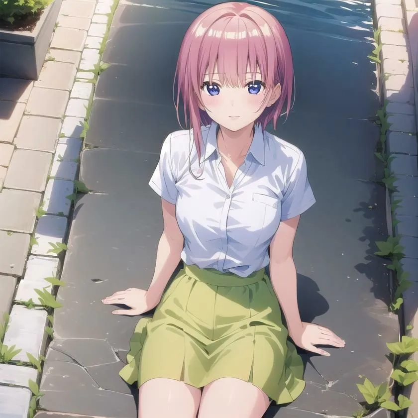 〜五等分の●嫁 水着編〜 中●一花 CG集 ＃3 サンプル画像2