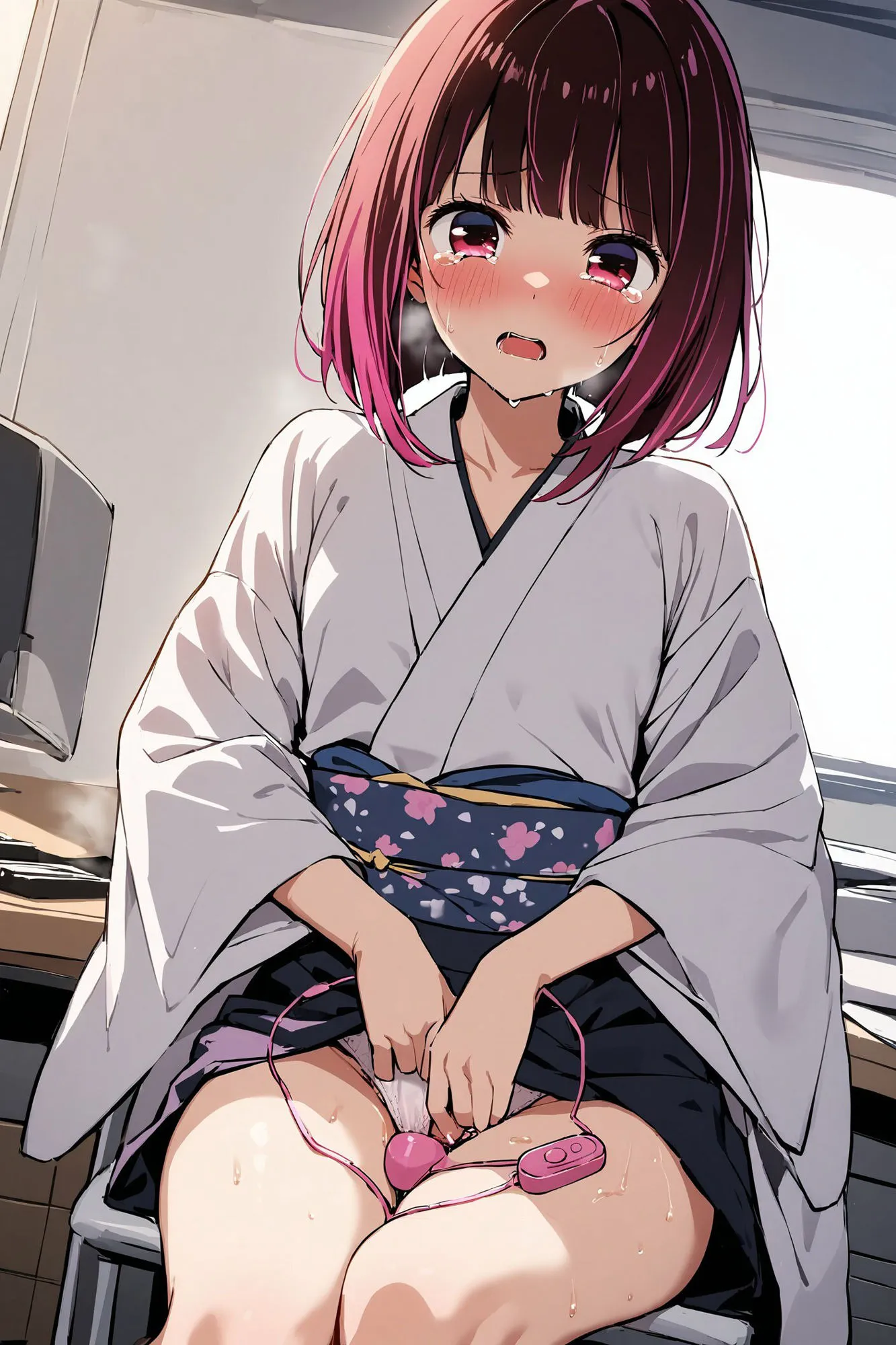 着たままひとりえっち〜有馬かな編〜 サンプル画像8