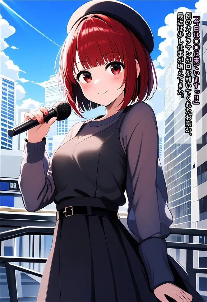 かなちゃん 白ビキニでえっちな営業 サンプル画像1