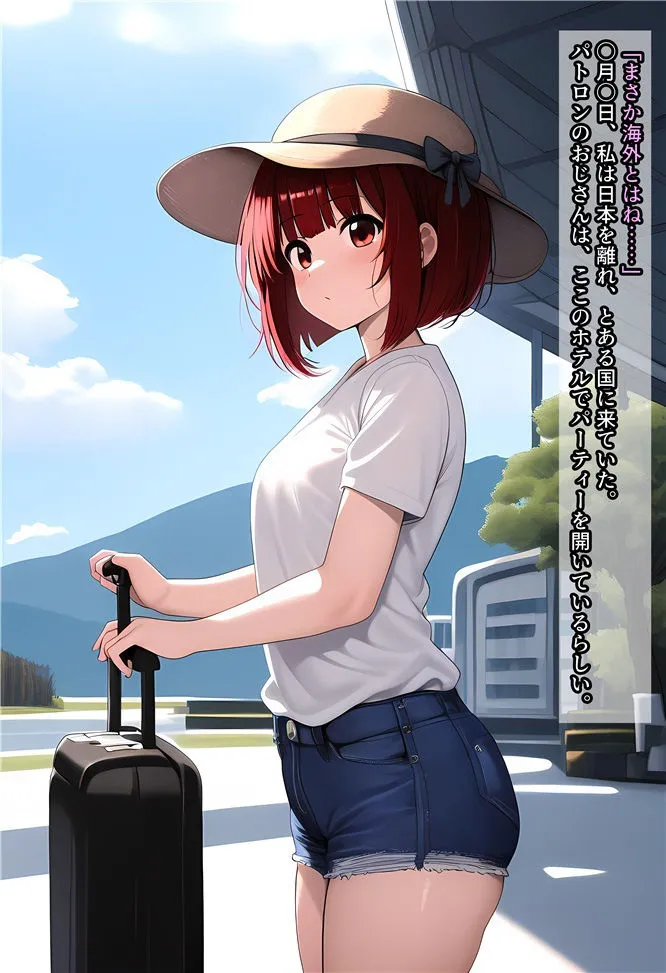 かなちゃん 白ビキニでえっちな営業 サンプル画像4