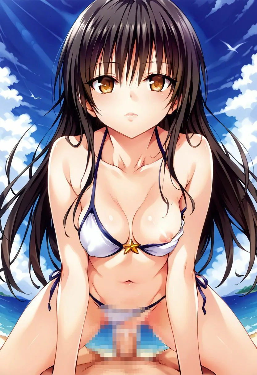 t〇loveる 海デート ヒロインたちのエチエチ サンプル画像9