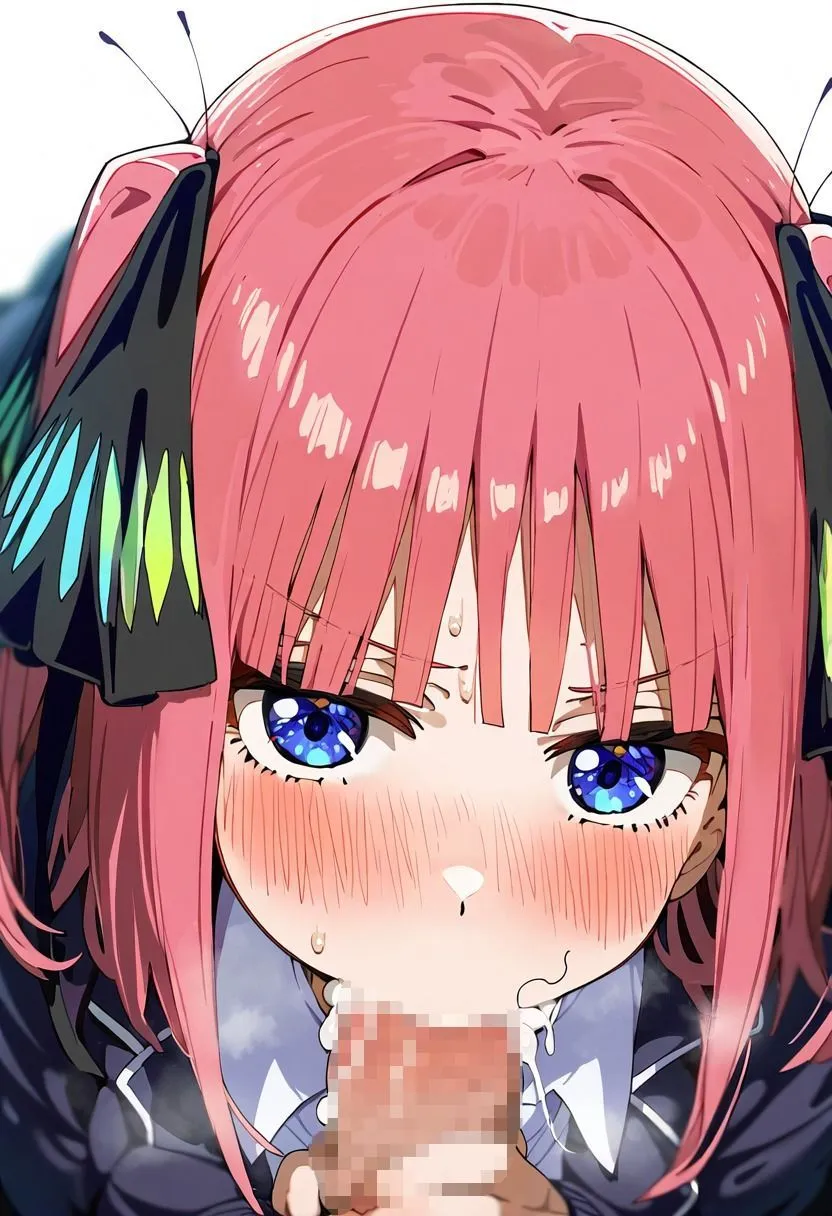 五等分の〇嫁 制服えっち 中〇二乃編 サンプル画像4