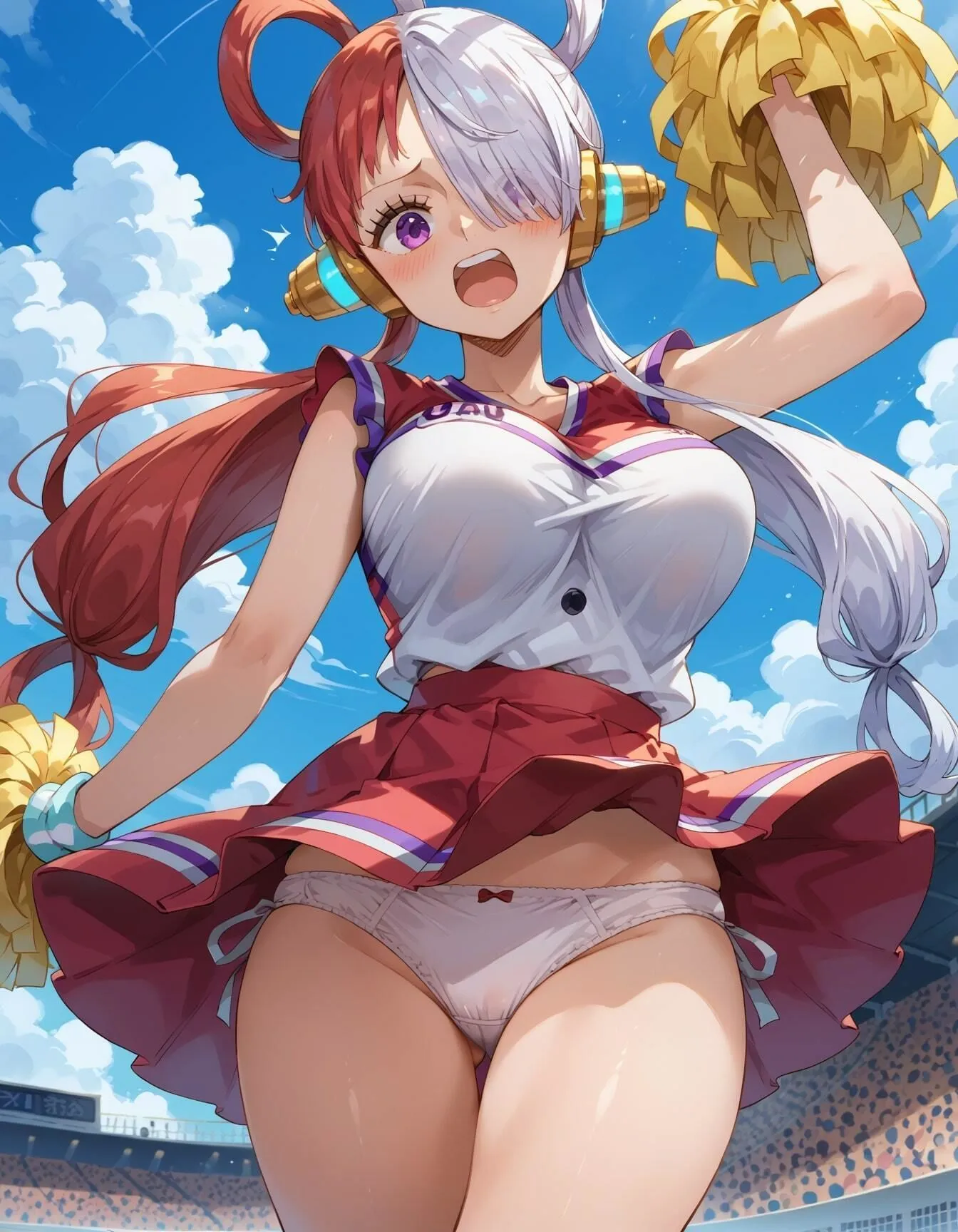【ウ○イラストエロ画像】ワ○ピースに登場する超人気歌姫ちゃんのエッチな画像集 サンプル画像3