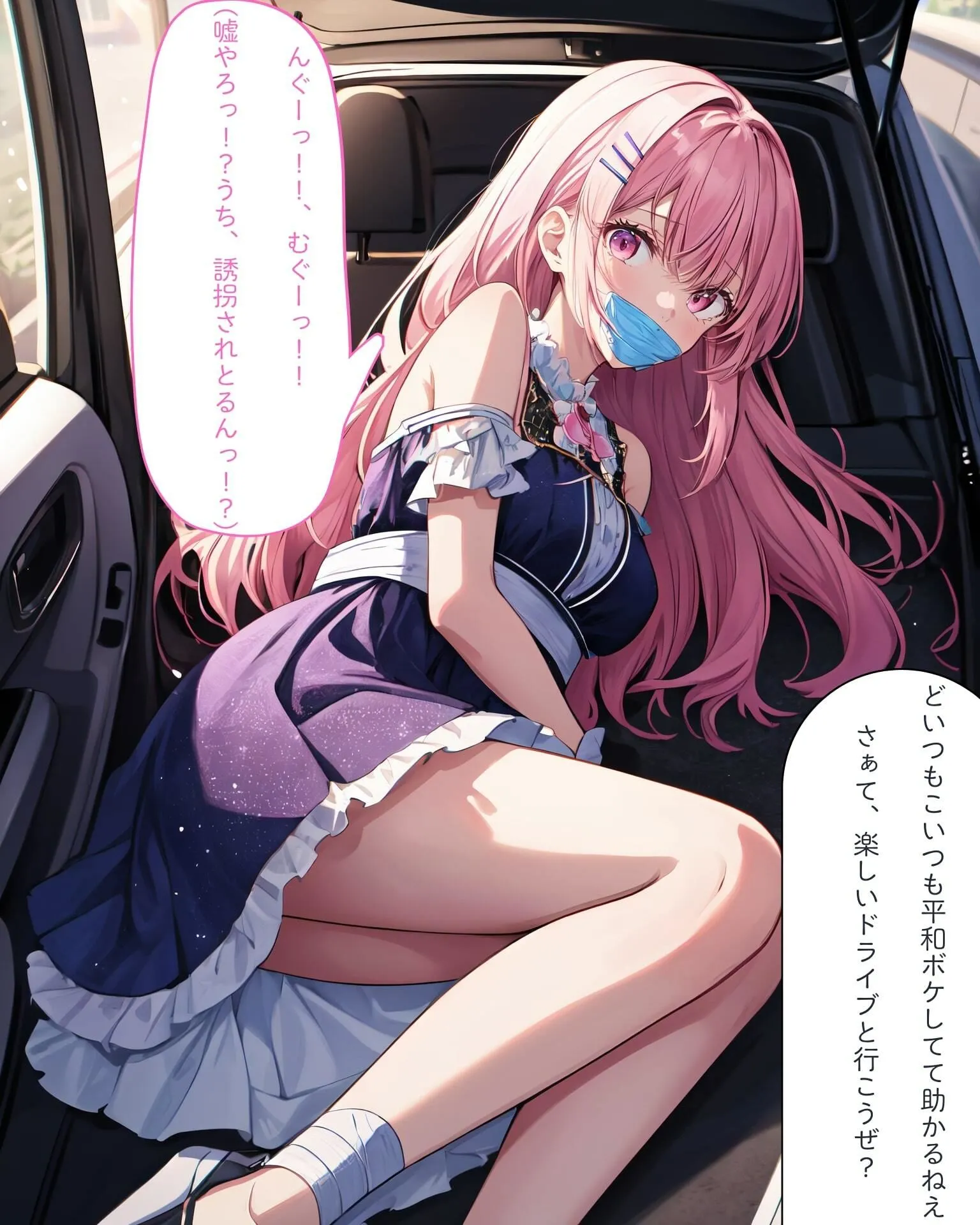 裏垢コスプレイヤー監禁絶頂調教（推◯の子） サンプル画像4