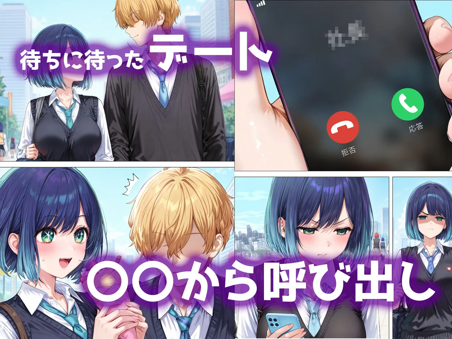 デート没収・分からせ調教 アカネ編 〇〇からの呼び出し サンプル画像1