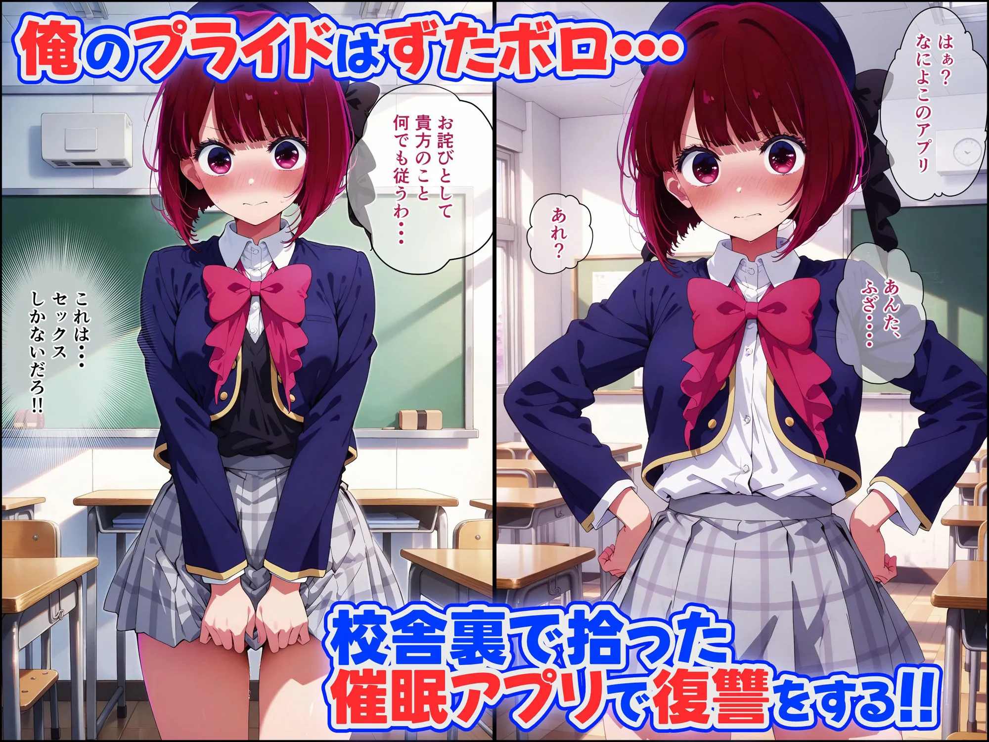 【推しの子】有馬○なを催●アプリで寝取ってみた サンプル画像2