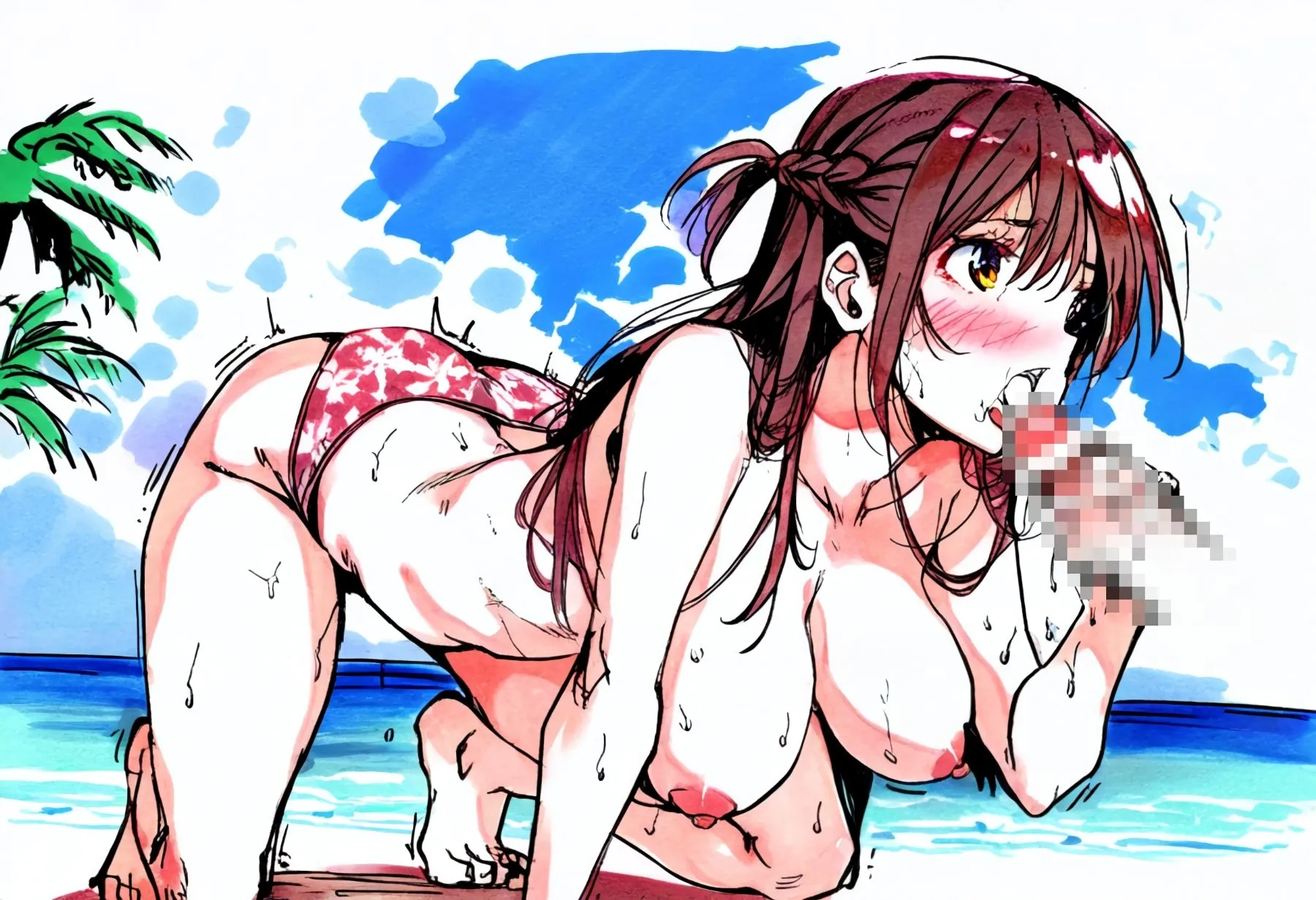Ai image book.35 水〇千鶴 サンプル画像4