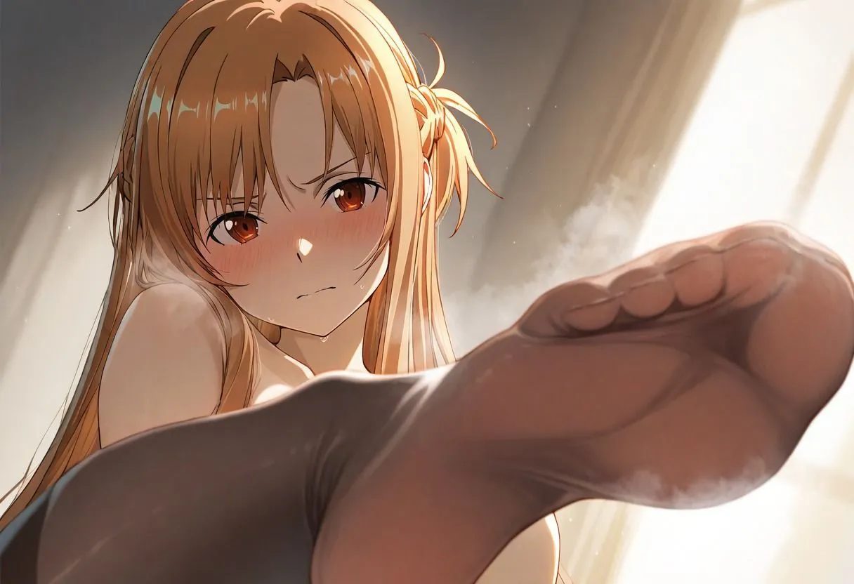 アスナさんのえちえちな足 vol.1+vol.2 サンプル画像2