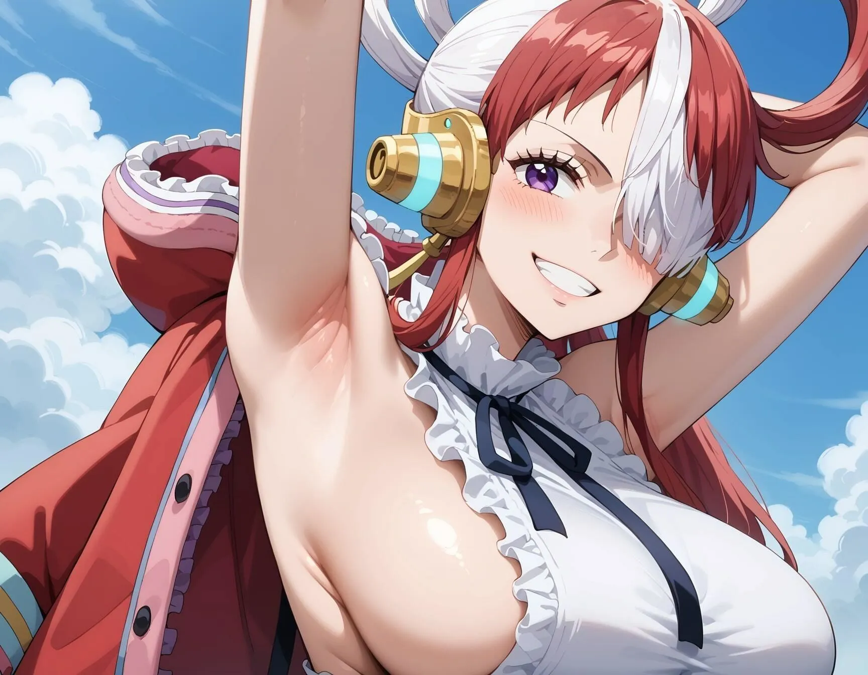 ワンピースイラストエロ画像_あの大人気歌姫ウタちゃんのもっとエロくなった画像集! サンプル画像9