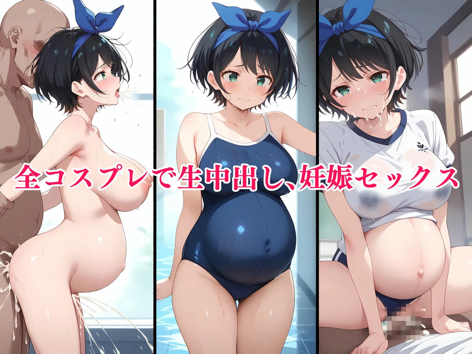 脅され泣きじゃくり更〇瑠夏 サンプル画像9