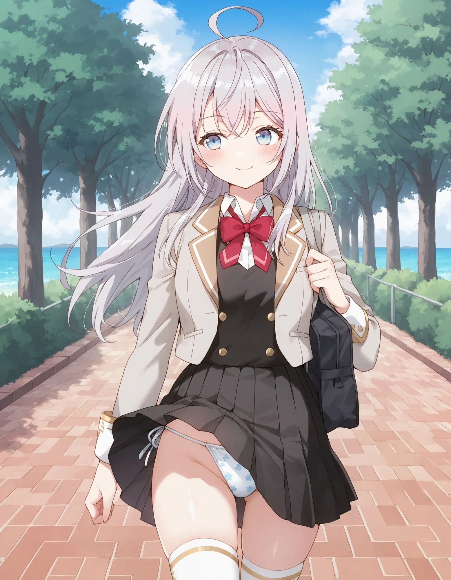 ア〇リャのパンチラ〜制服編〜 サンプル画像1