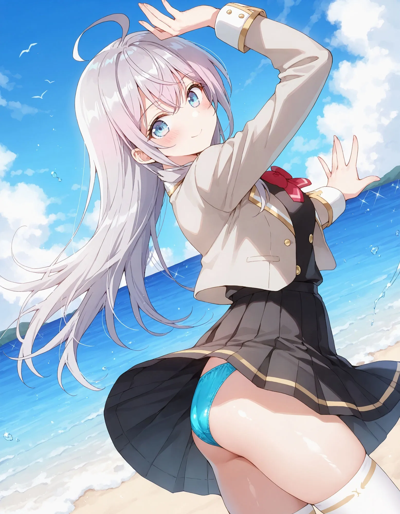 ア〇リャのパンチラ〜制服編〜 サンプル画像4
