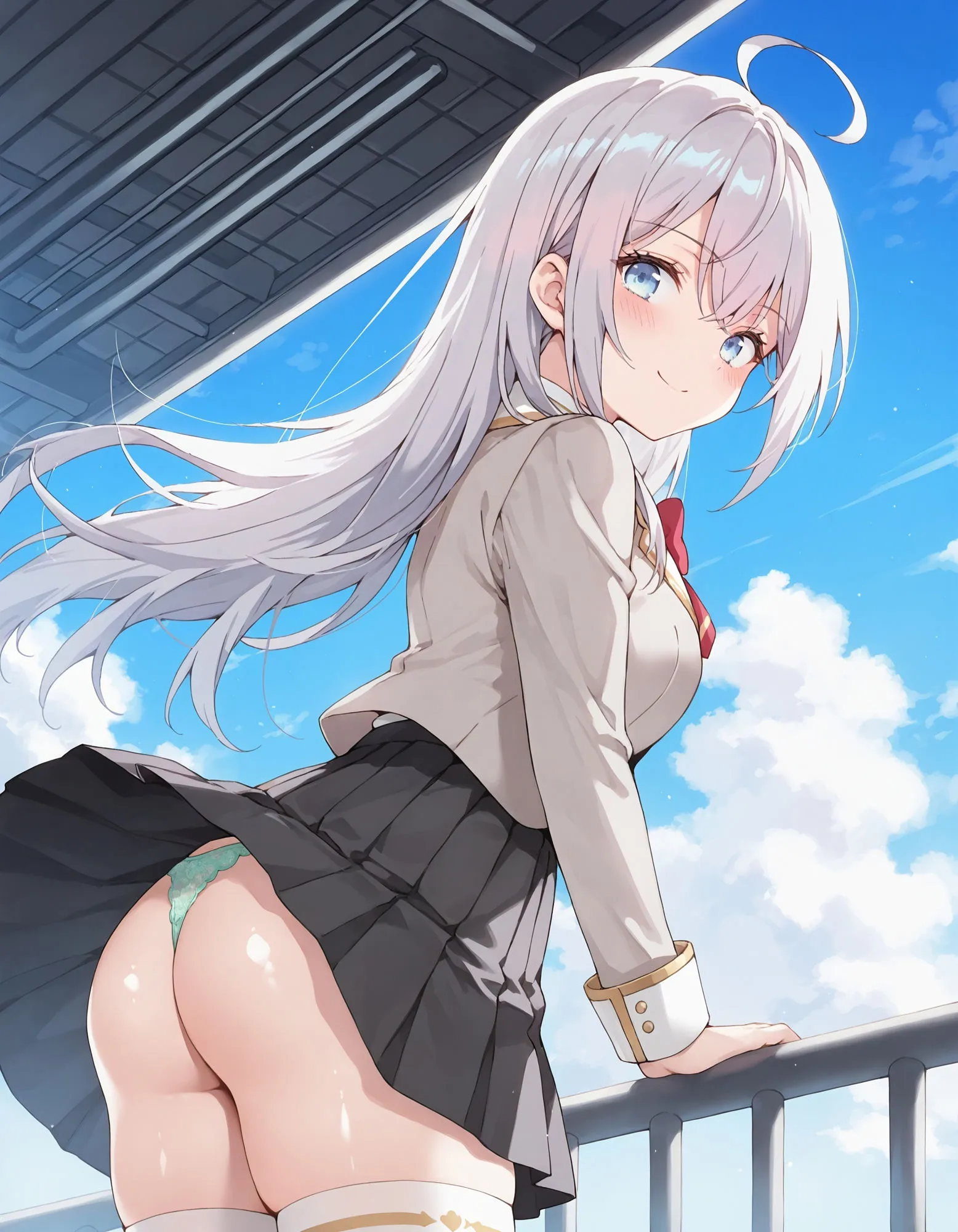 ア〇リャのパンチラ〜制服編〜 サンプル画像6