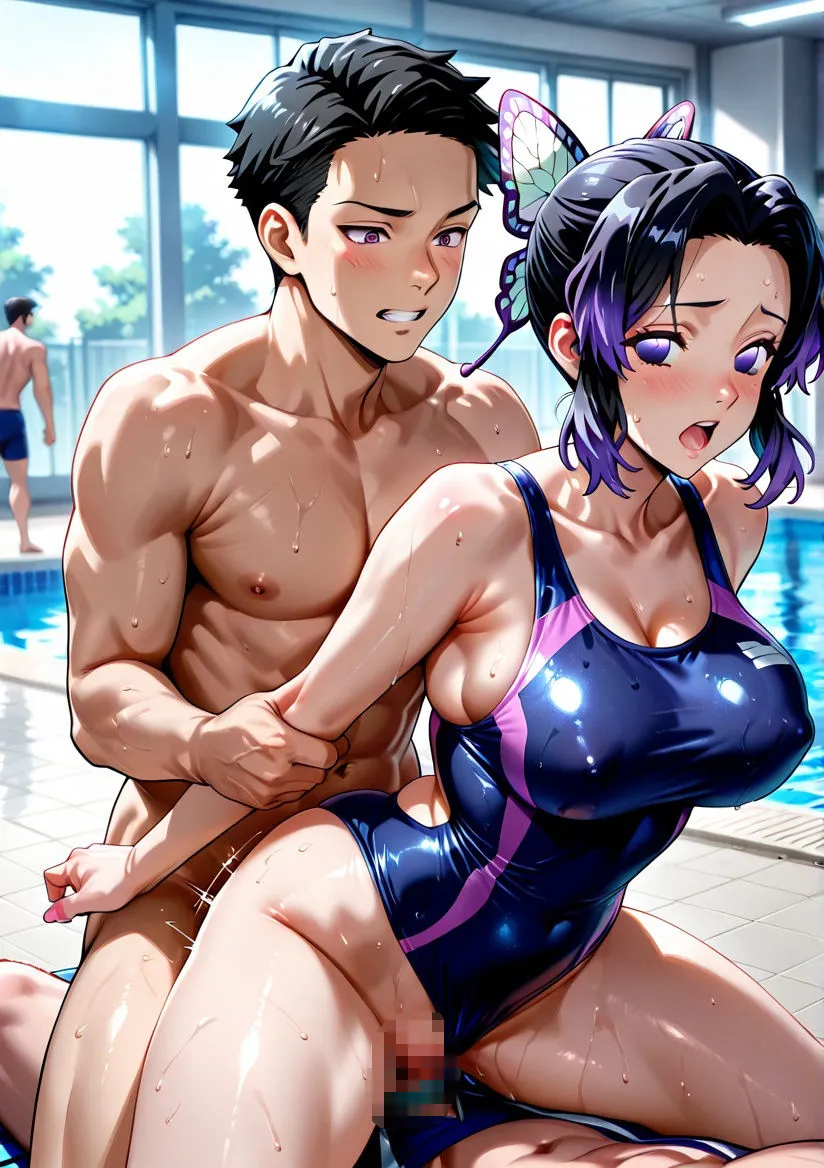 クラスの一軍女子 胡蝶しのぶ は発情期 サンプル画像5