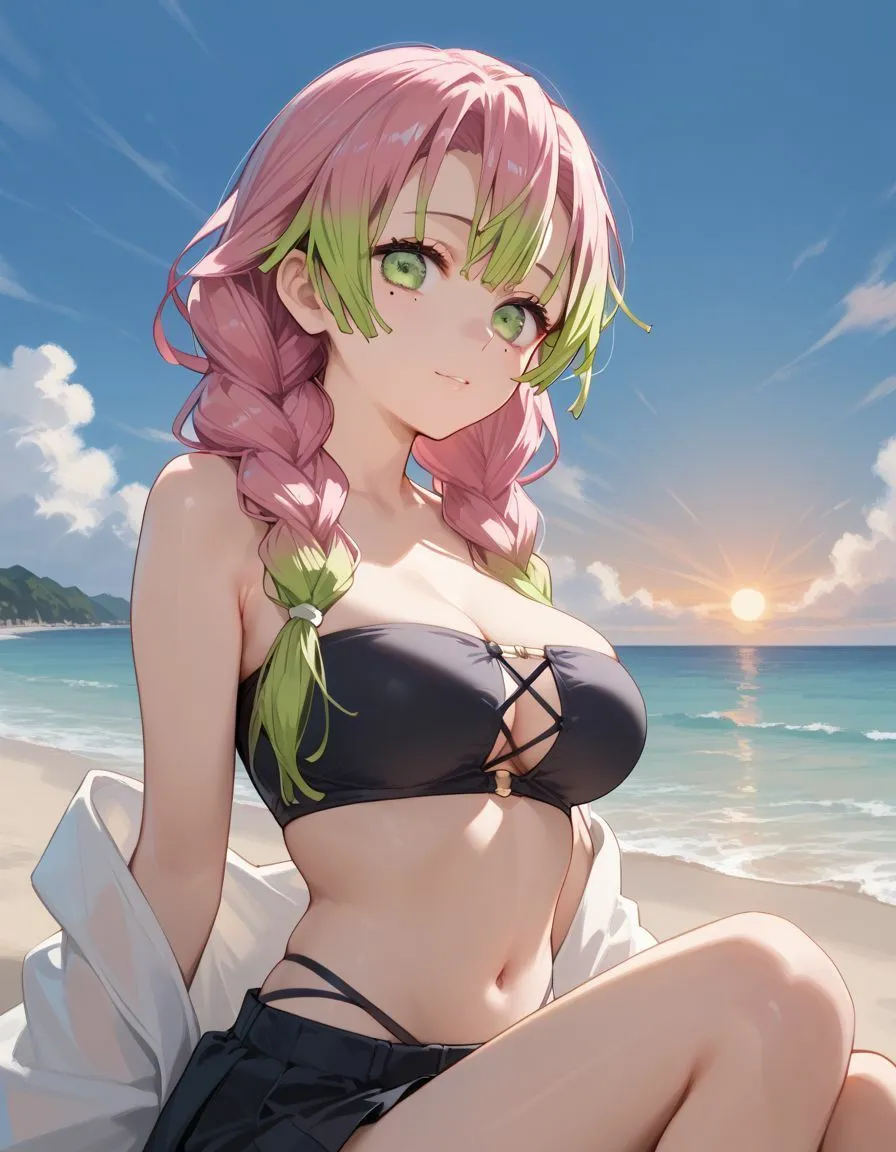 蜜璃色 甘○寺蜜璃 イラスト集 サンプル画像2