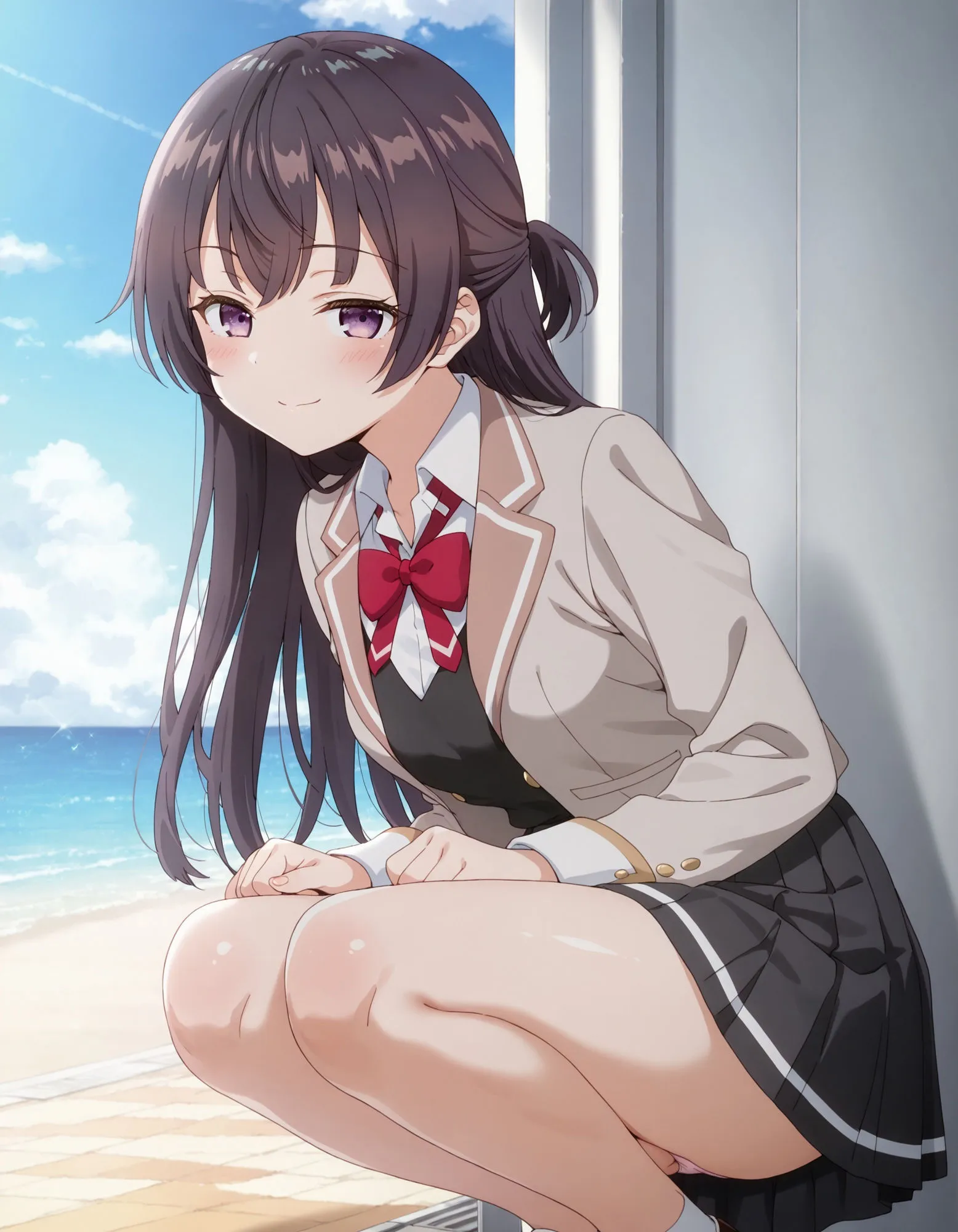 周〇有希のパンチラ〜制服編〜 サンプル画像2