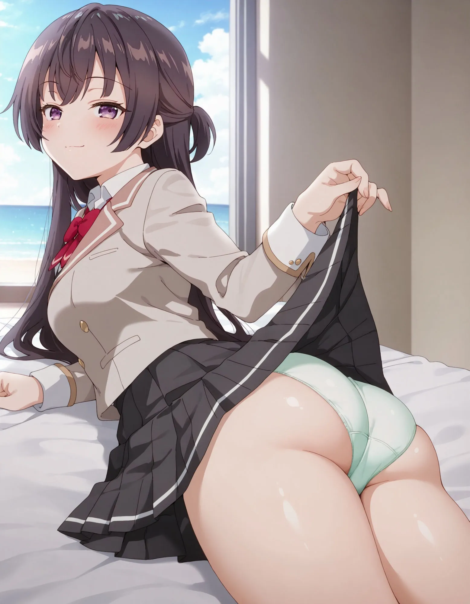 周〇有希のパンチラ〜制服編〜 サンプル画像5