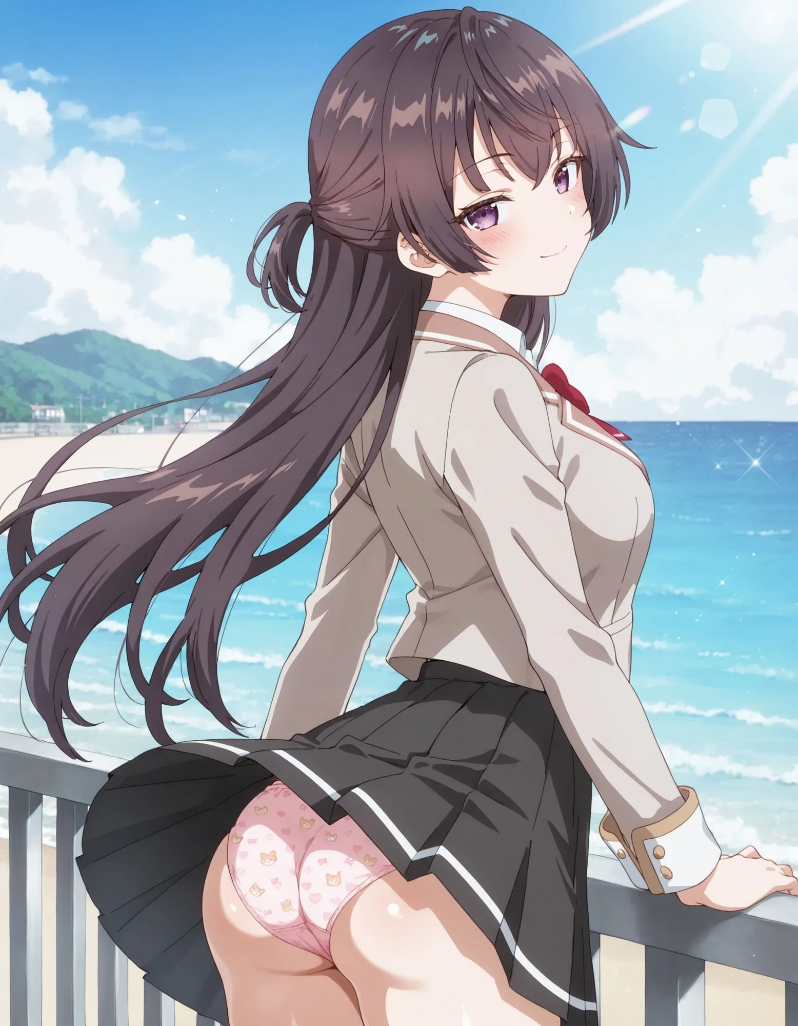 周〇有希のパンチラ〜制服編〜 サンプル画像6