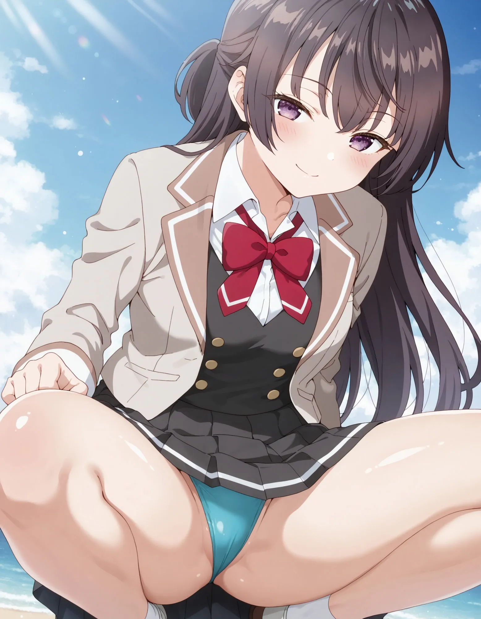 周〇有希のパンチラ〜制服編〜 サンプル画像8