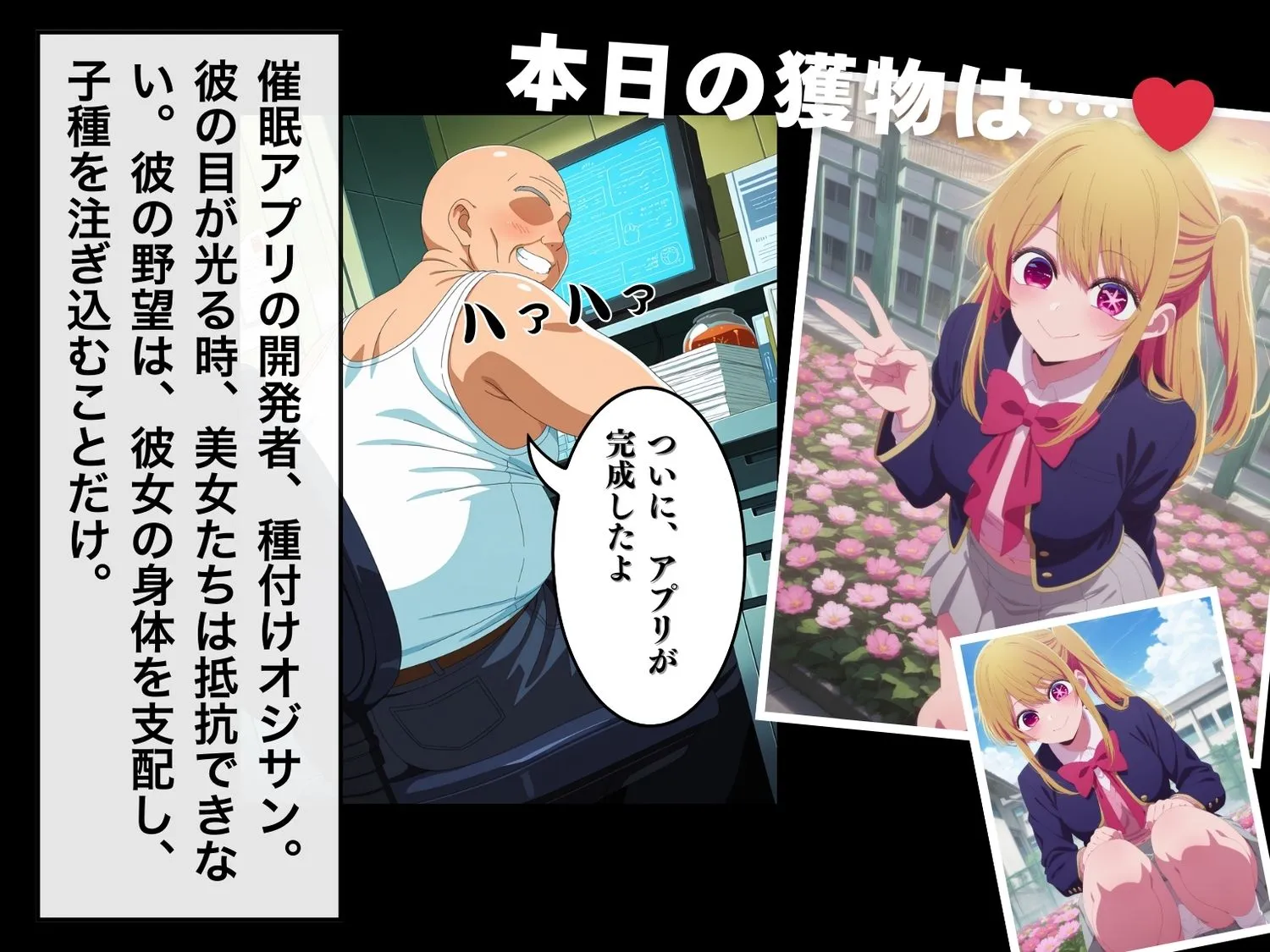 【催●・寝取られ・妊娠】推し●子 星● 瑠美衣 サンプル画像1