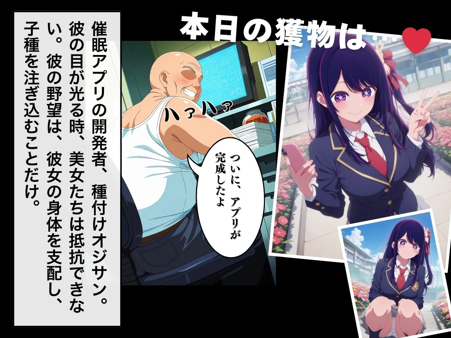 【催●・寝取られ・妊娠】推し●子 星● アイ サンプル画像1