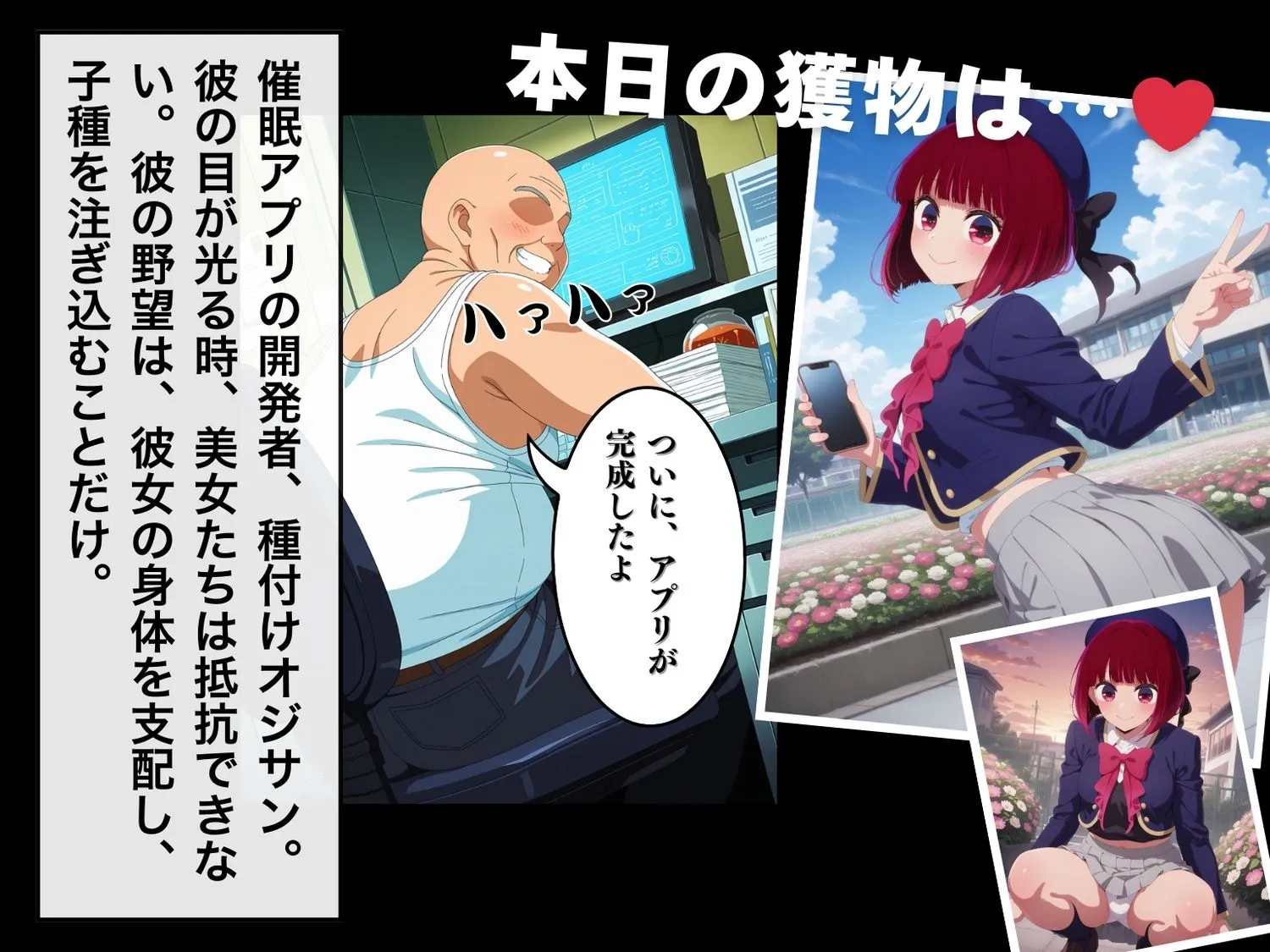 【催●・寝取られ・妊娠】推し●子 有● かな サンプル画像1